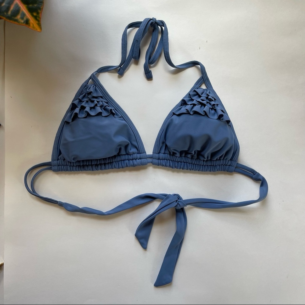 ✨ Xhilaration Blue Triangle Bikini Top ✨